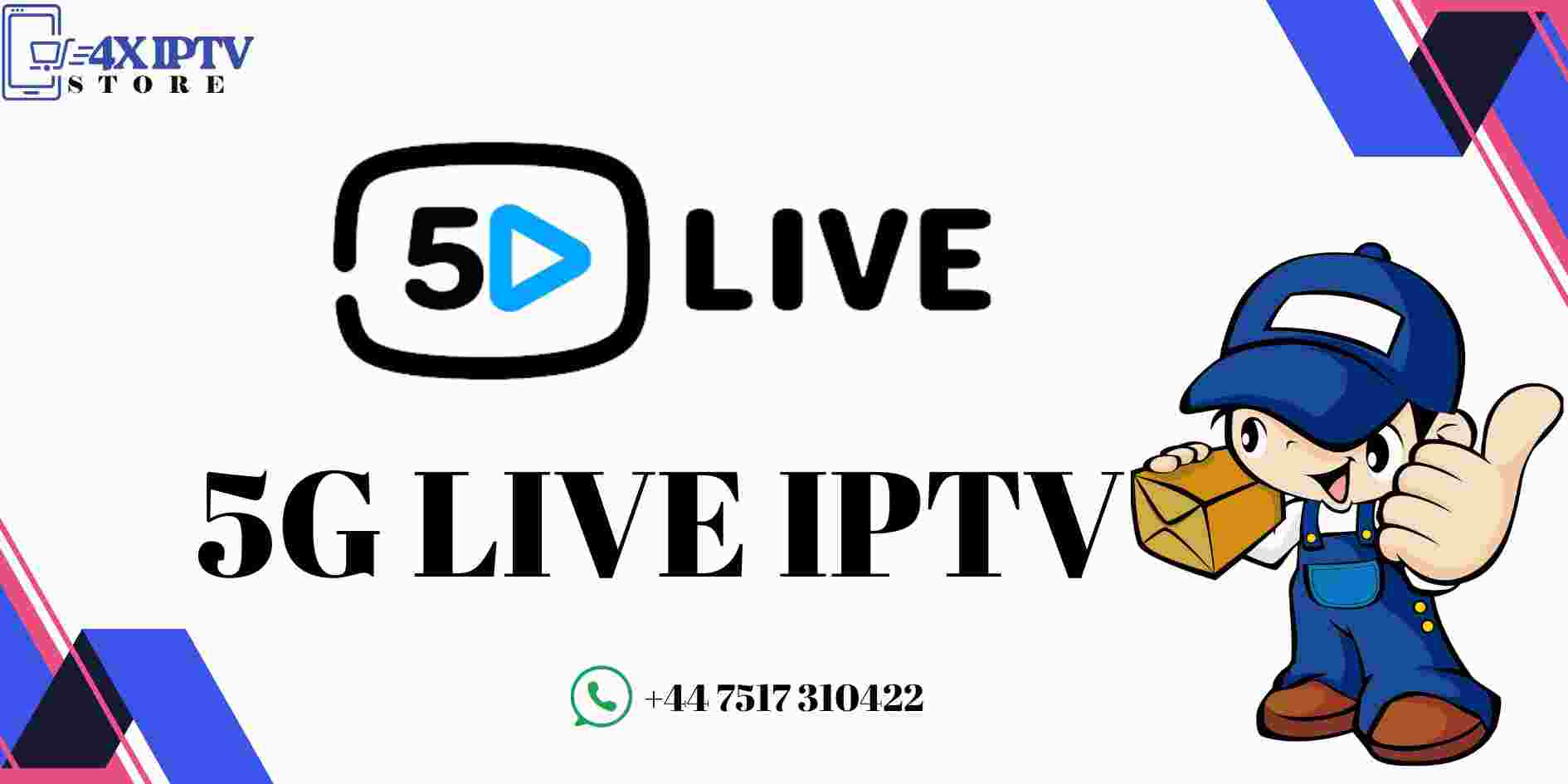 5G LIve IPTV 6 Month Subscription