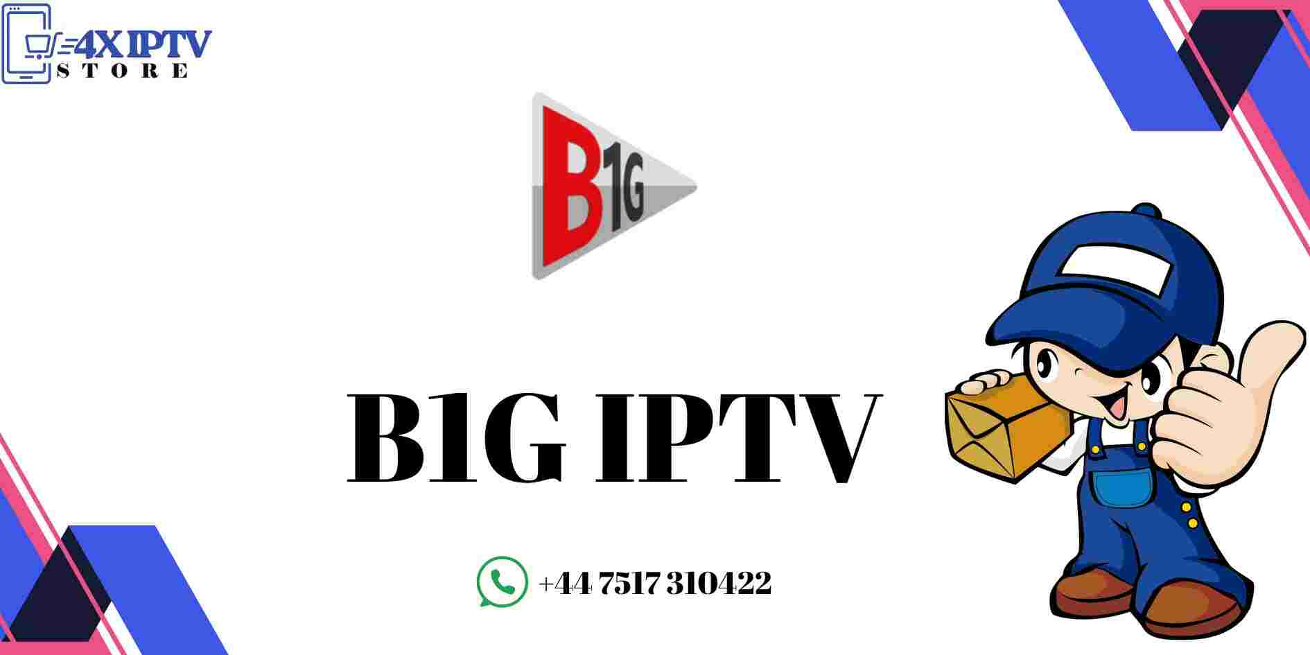 B1G IPTV 3 Month Subscription